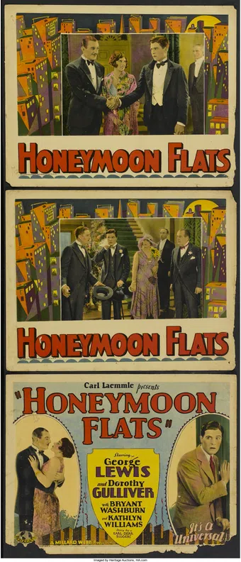 honeymoon flats 1928 poster