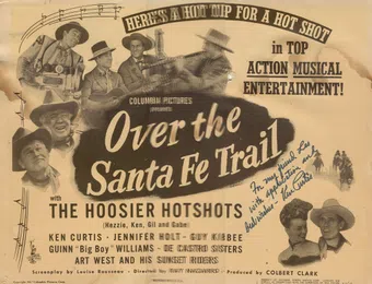 over the santa fe trail 1947 poster