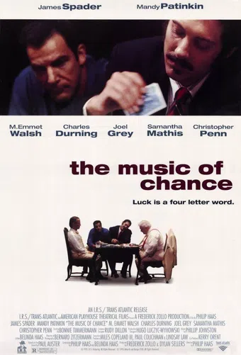 the music of chance 1993 poster