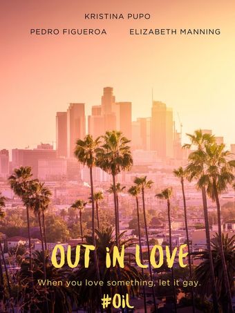 out in love 2020 poster