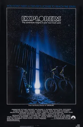 explorers 1985 poster