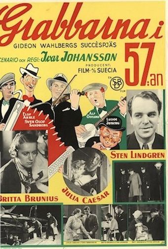 grabbarna i 57:an 1935 poster