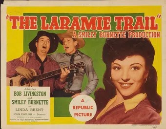 the laramie trail 1944 poster