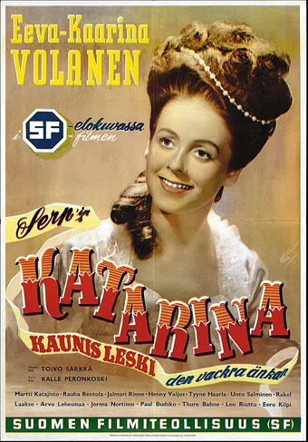 katarina kaunis leski 1950 poster