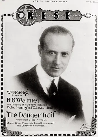 danger trail 1917 poster