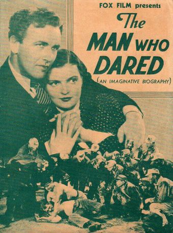 the man who dared 1933 poster