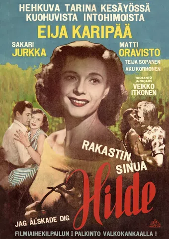 rakastin sinua, hilde 1954 poster