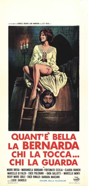 quant'è bella la bernarda, tutta nera, tutta calda 1975 poster