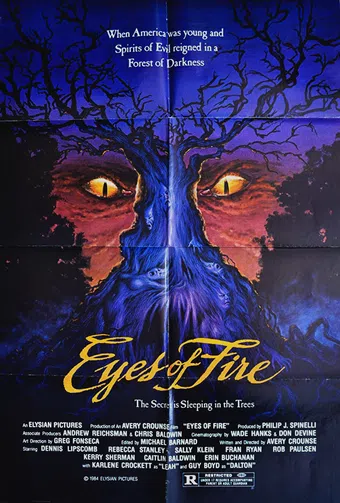 eyes of fire 1983 poster