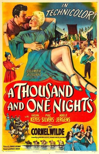 a thousand and one nights 1945 poster