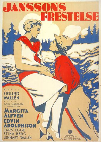 janssons frestelse 1928 poster