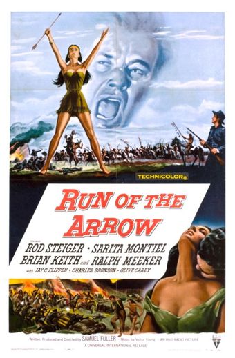 run of the arrow 1957 poster