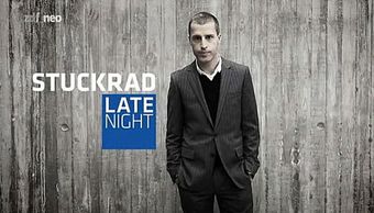 stuckrad late night 2010 poster