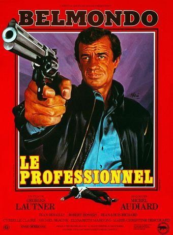 le professionnel 1981 poster