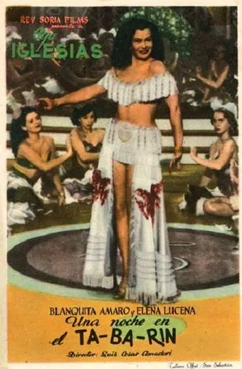 una noche en el ta-ba-rín 1949 poster