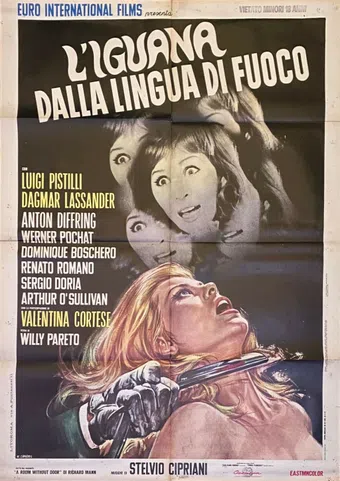 l'iguana dalla lingua di fuoco 1971 poster