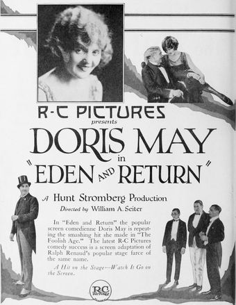 eden and return 1921 poster