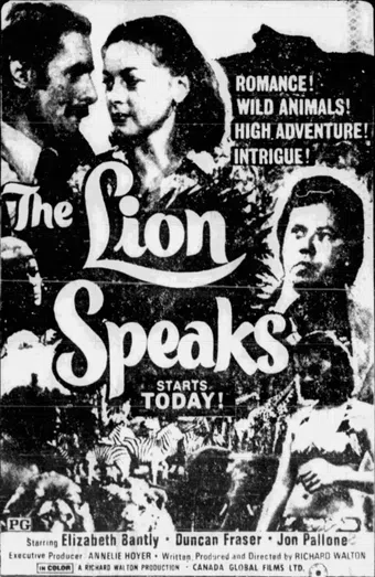 the lion speaks 1980 poster