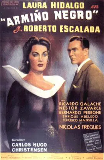 armiño negro 1953 poster