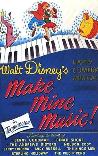 make mine music 1946 poster