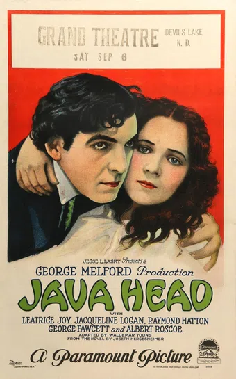 java head 1923 poster