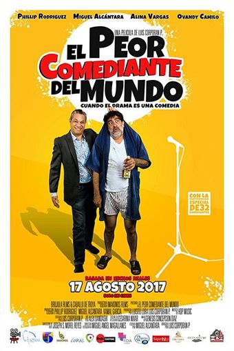 el peor comediante del mundo 2017 poster