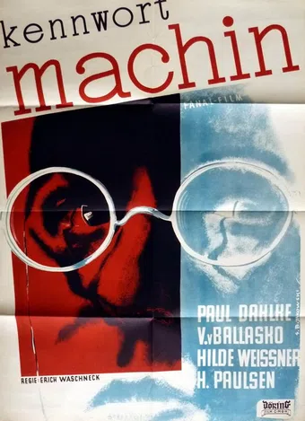 kennwort machin 1939 poster