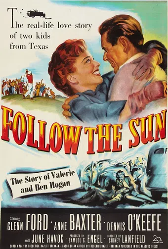 follow the sun 1951 poster