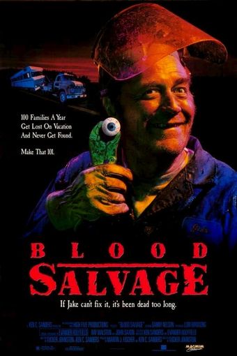 blood salvage 1990 poster