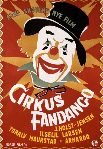 cirkus fandango 1954 poster