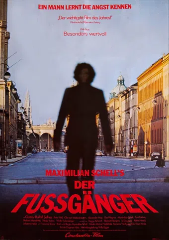 der fußgänger 1973 poster