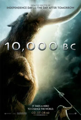 10,000 bc 2008 poster