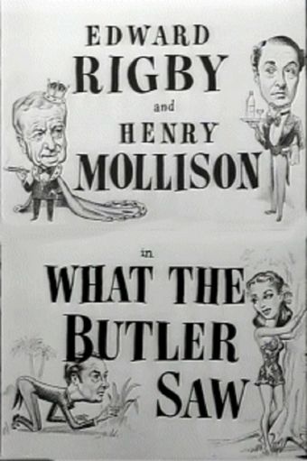 what the butler saw 1950 poster