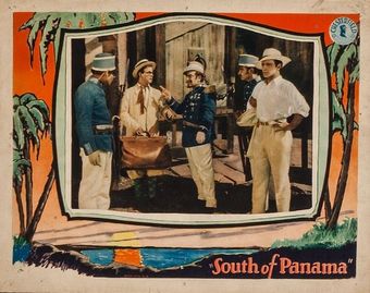 south of panama 1928 poster