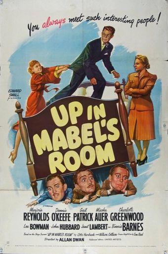 up in mabel's room 1944 poster