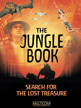 the jungle book: search for the lost treasure 1998 poster