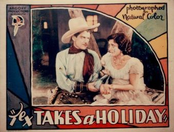 tex takes a holiday 1932 poster