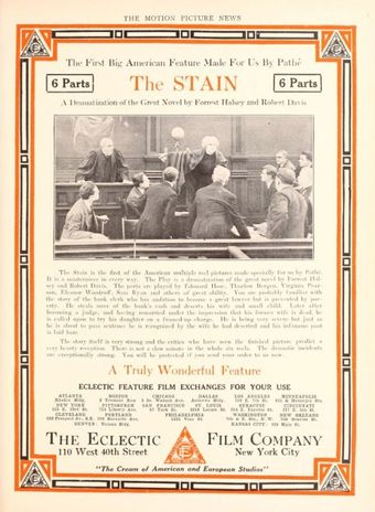 the stain 1914 poster