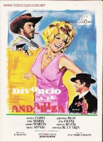 divorcio a la andaluza 1975 poster