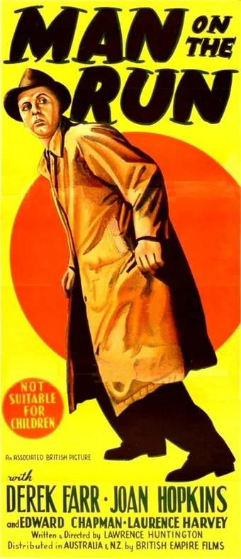 man on the run 1949 poster