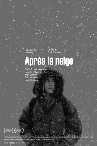 après la neige 2012 poster