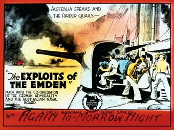 the exploits of the emden 1928 poster