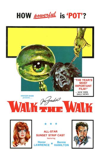 walk the walk 1970 poster