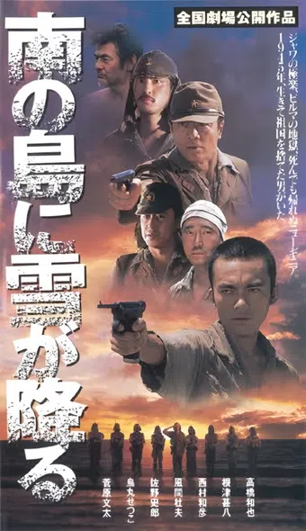 snow falls on a southern island 1995 poster