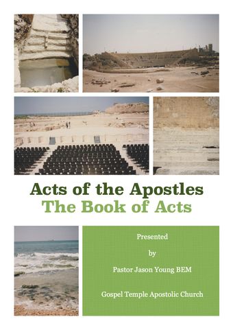 the book of acts 2023 poster