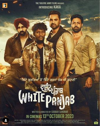 white punjab 2023 poster