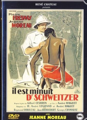 il est minuit, docteur schweitzer 1952 poster