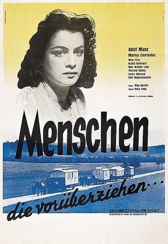 menschen, die vorüberziehen 1942 poster