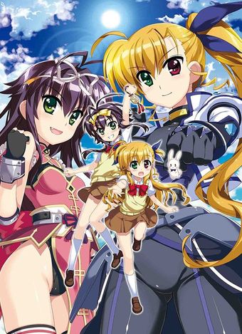 magical girl lyrical nanoha vivid 2015 poster