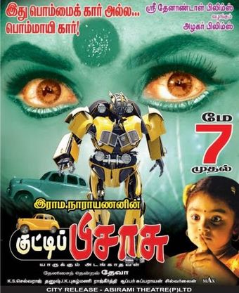 kutty pisasu 2010 poster